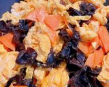 卵ときくらげ、にんじんの中華炒め作り方6写真