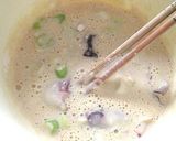 たこ焼きの粉で、焼き納豆を~作り方2写真