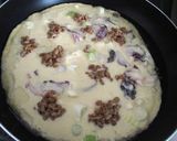 たこ焼きの粉で、焼き納豆を~作り方3写真