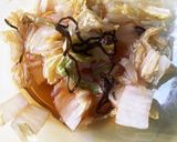 白菜塩昆布和え作り方3写真