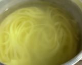 米粉パスタで　鯖味噌缶のトマトソース作り方5写真
