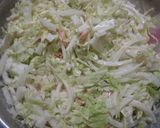 白菜とサーモンサラダ作り方6写真