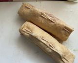 ３種野菜と鶏ひき肉の油揚げロール煮作り方7写真