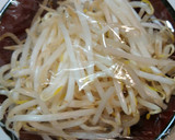 簡単！旨い！もやしと生ハムのピリごまぽん作り方1写真