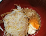 簡単！旨い！もやしと生ハムのピリごまぽん作り方3写真