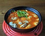 牡蠣入り豆腐チゲ作り方5写真