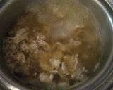 キクコのタケノコと豆腐と豚肉のスープ作り方2写真