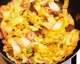 海老と豆腐ハクサイのザーサイとろみ煮作り方2写真