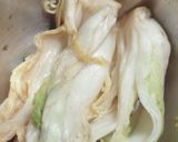 白菜の漬物！一手間で水っぽく無くなるよ作り方1写真