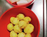手羽元とお野菜のあごだし煮込み作り方2写真