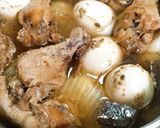 手羽元とお野菜のあごだし煮込み作り方7写真