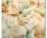 大蒜の芽 ♪ベビーホタテ♪ かき揚げ作り方7写真