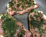豚肉の青じそマリネ焼き☆トンカツ用肉使用作り方4写真