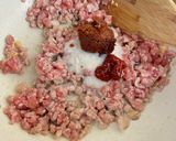 濃厚ニラたっぷり辛肉みそラーメン作り方1写真
