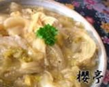 白菜大量消費♔手羽元ほろほろ煮スープ作り方9写真