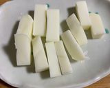 モッツァレラチーズのサクッと揚げ〜♪作り方1写真