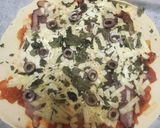 自家製猪ベーコンのピザ作り方6写真