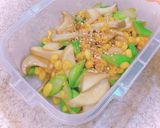 カロリー計算つき！野菜の醤油バター炒め作り方8写真