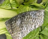 チヌとチンゲン菜のエチュベ(蒸し煮)作り方3写真