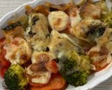 根野菜とチヌのチーズ焼き作り方7写真