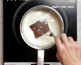 ゼラチンも砂糖も不要♡簡単チョコプリン作り方1写真