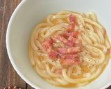 5分で簡単!コク旨カルボナーラうどん作り方5写真
