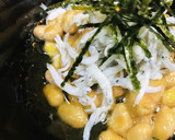 毎日の納豆●もずく酢＆シラスの海鮮風?!作り方1写真