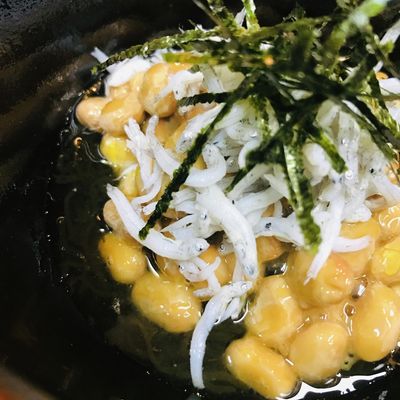 毎日の納豆○もずく酢＆シラスの海鮮風?! by BistroMiti