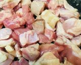 めんつゆで●鶏肉＆玉ネギ・玉子の親子丼作り方1写真
