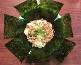 すぐ出来る少ないお肉でも満足*すき焼き丼作り方14写真