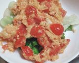 プチトマトで卵の中華炒め風～♡作り方6写真