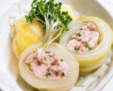 64℃ 鶏ひき肉のロール白菜 弁当作り方5写真