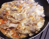 簡単★めんつゆで「親子丼」作り方3写真