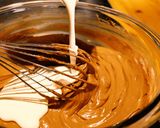 チョコレートのバスクチーズケーキ作り方9写真