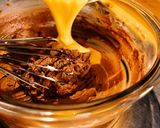 チョコレートのバスクチーズケーキ作り方7写真