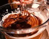 チョコレートのバスクチーズケーキ作り方5写真