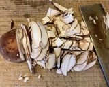作り置き：きのこの甘辛煮＆低糖質作り方3写真