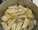 白菜と冷凍餃子の中華スープ作り方4写真