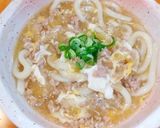 肉玉あんかけうどん作り方10写真