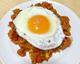 節約、ケチャップライス作り方4写真