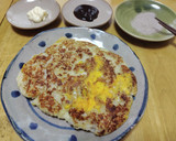 えのきと長芋のお好みあげ焼き作り方12写真