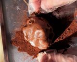 レンジ3分♪米粉の生チョコもち作り方6写真