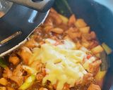 ガッツリ。鶏ちゃんキムチーズ炒め。作り方6写真