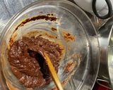 板チョコ2枚でプロ級チョコバナナケーキ作り方6写真