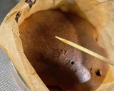 板チョコ2枚でプロ級チョコバナナケーキ作り方15写真