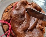 板チョコ2枚でプロ級チョコバナナケーキ作り方22写真