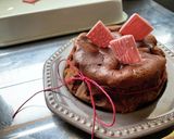 板チョコ2枚でプロ級チョコバナナケーキ作り方23写真