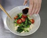 小松菜と豆腐のピリ辛和え作り方4写真