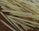 生姜の千切り入り、ひき肉の甘みそ味作り方2写真