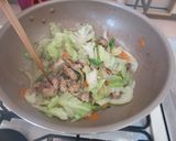 包丁いらず！サバ缶とカット野菜炒め作り方3写真